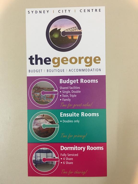 סידני The George Street Hotel מראה חיצוני תמונה